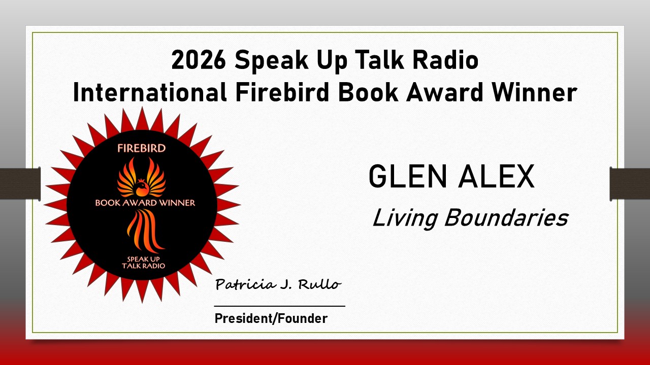 Glen Alex, LCSW, Author, Living Boundaries, Firebird Book Award, Health and Wellness, Book Cover Design, Mental Health, Healthy Boundaries